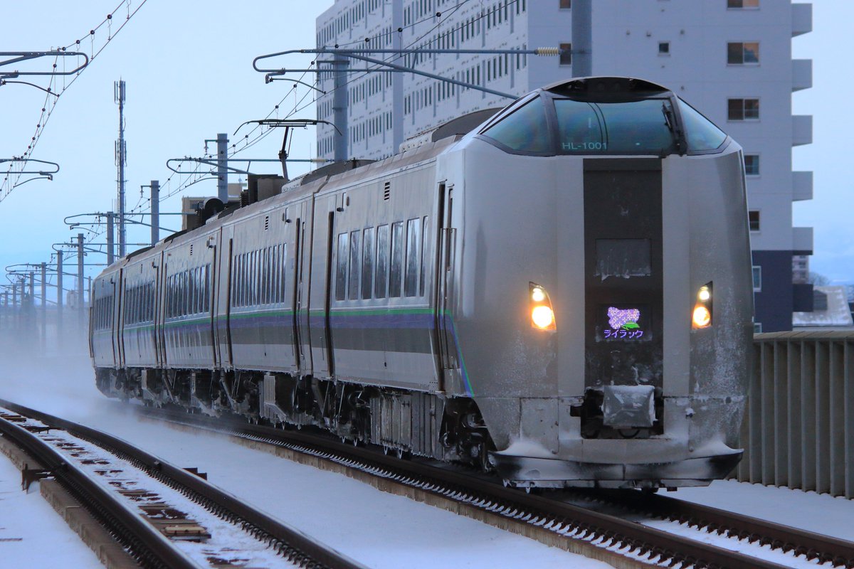 11月29日から12月4日まで一部の特急「ライラック」で代走運転が確認