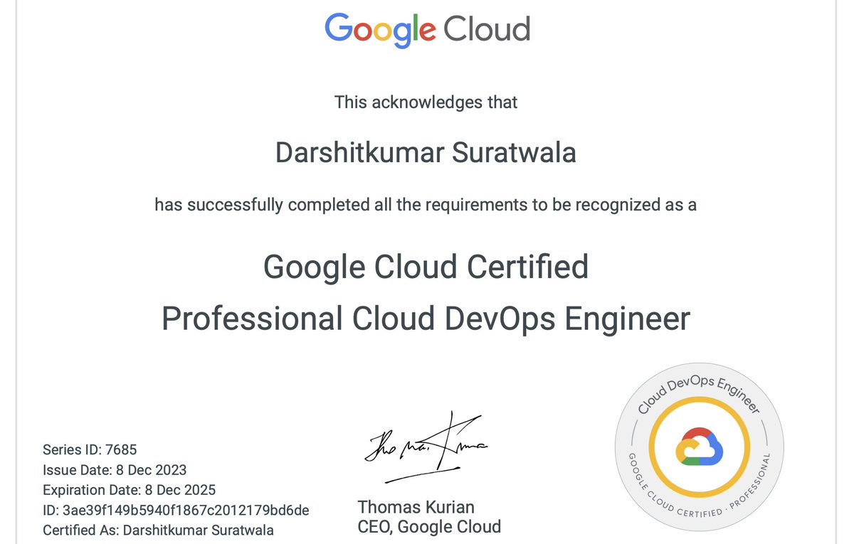 DSdatsme's tweet photo. Overcoming imposter syndrome🤷
#GoogleCloudBadge #gcpcertified #DevOps https://t.co/2vsj24iqPS