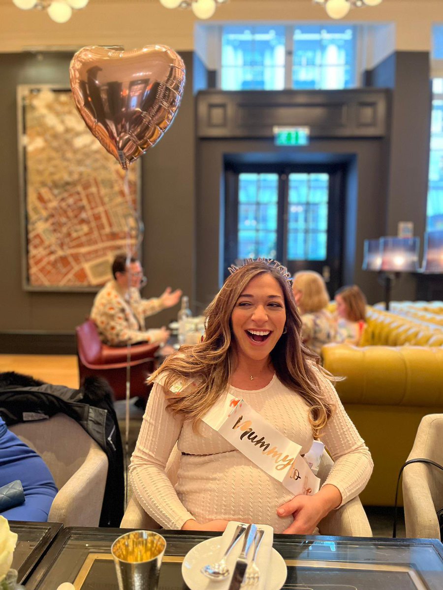 To say I am excited for the adventure that awaits would be a severe understatement! 💞 Thanks to the @CNBCi family for such a warm, wonderful baby shower brunch to send us on our way!