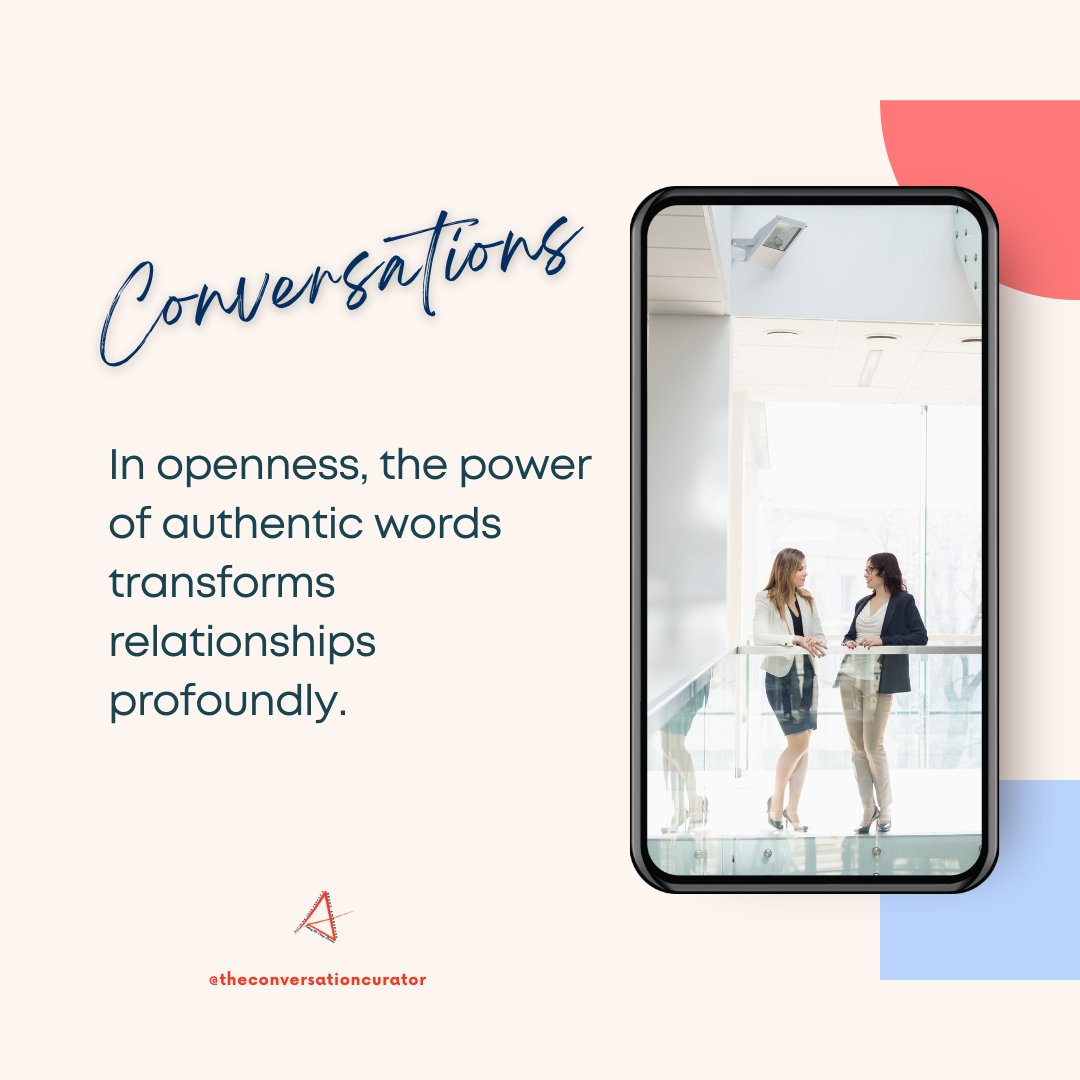 Discover the profound impact of authentic communication in building strong relationships. Openness and genuine words have the power to transform connections deeply. #Authenticity #OpenCommunication #RelationshipsMatter #HonestyIsKey #TransformativeWords