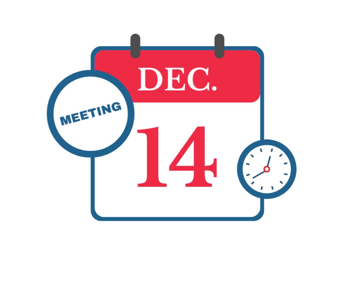 Hey guys! Please don’t forget we have a meeting next Friday, DEC. 14th!!!