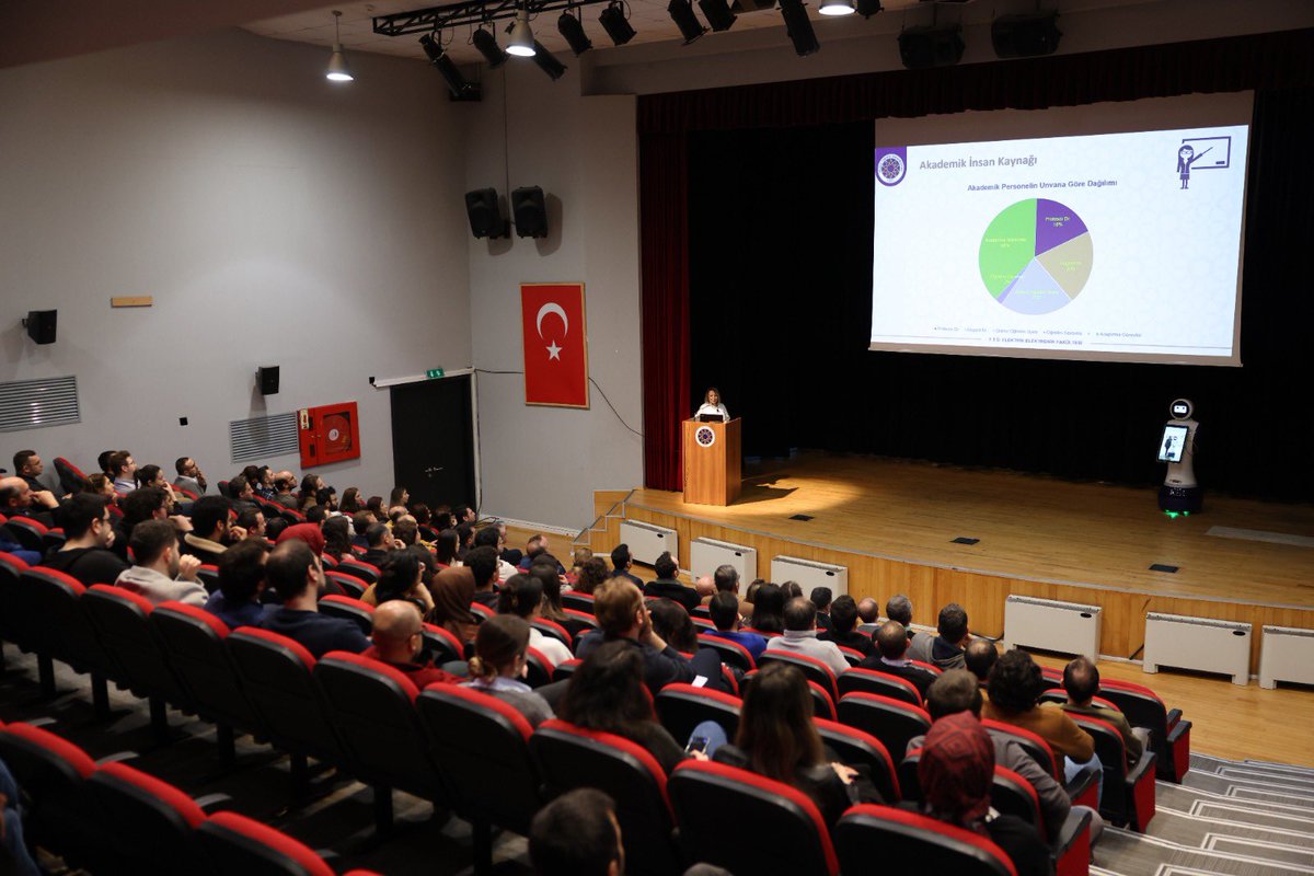 ytueef's tweet image. Fakültemiz Akademik Genel Kurulu, Rektörümüz, Rektör Yardımcılarımız ve Akademisyenlerimizin katılımıyla gerçekleşti.