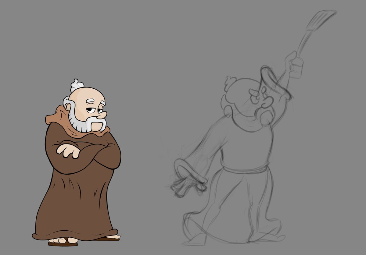 🎩✨ In Level 5 of Muffins On Stream, Marvin is armed with his enchanted golden spatula; here’s some more early concept art!

Explore our game: store.steampowered.com/app/2195900/Mu…

#pixelart #gamedev