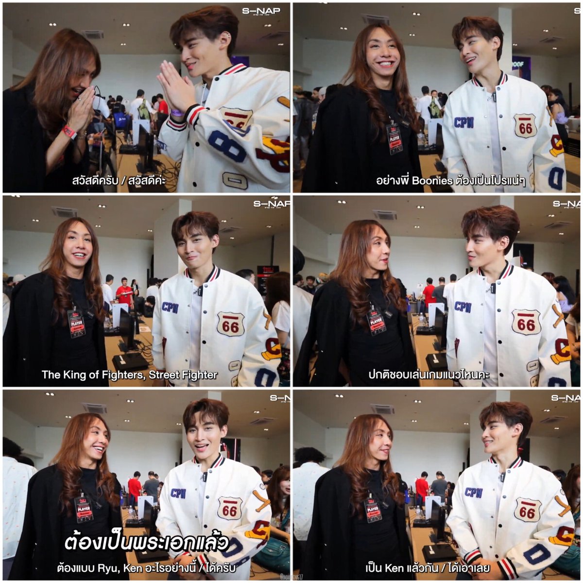 maoling17's tweet photo. Ohm is really charming when he interviews 🎤
#OhmThitiwat
#SNAPEP11 https://t.co/Ypr9M1PJSI