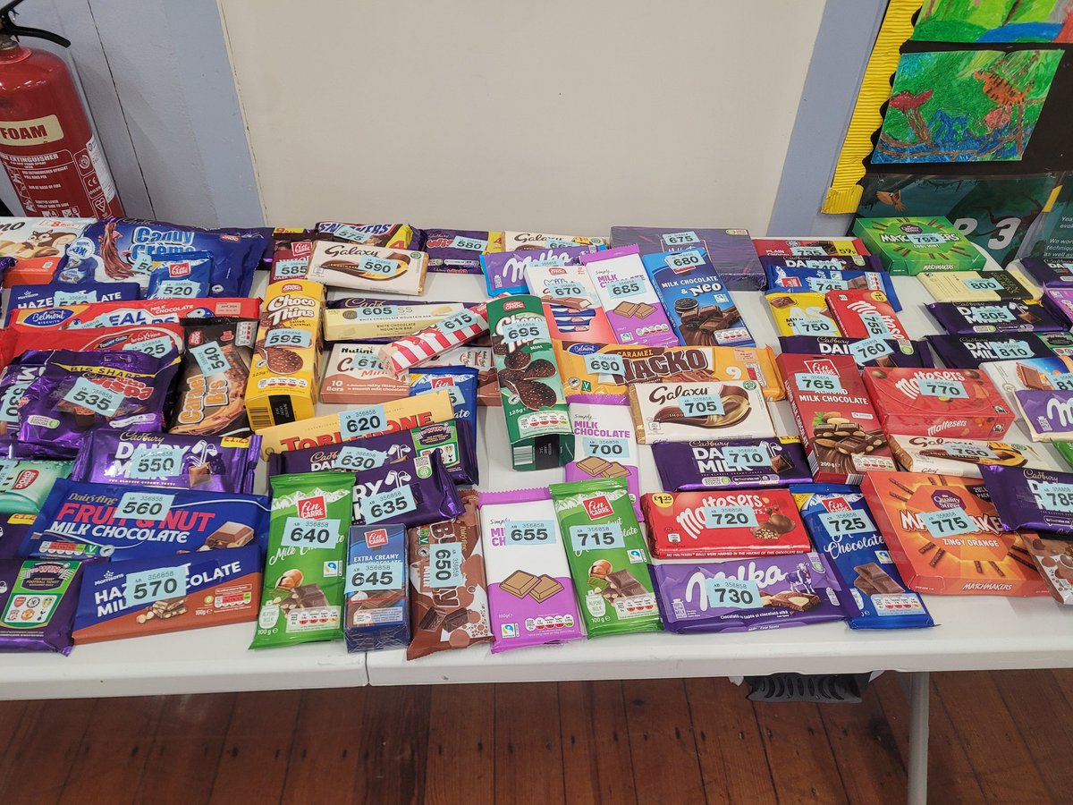 BarkerendPLA's tweet image. Our chocolate tombola is ready!! Raising money for gifts for Chesnut Lodge. #WinterGiftProgramme #WeAreStar