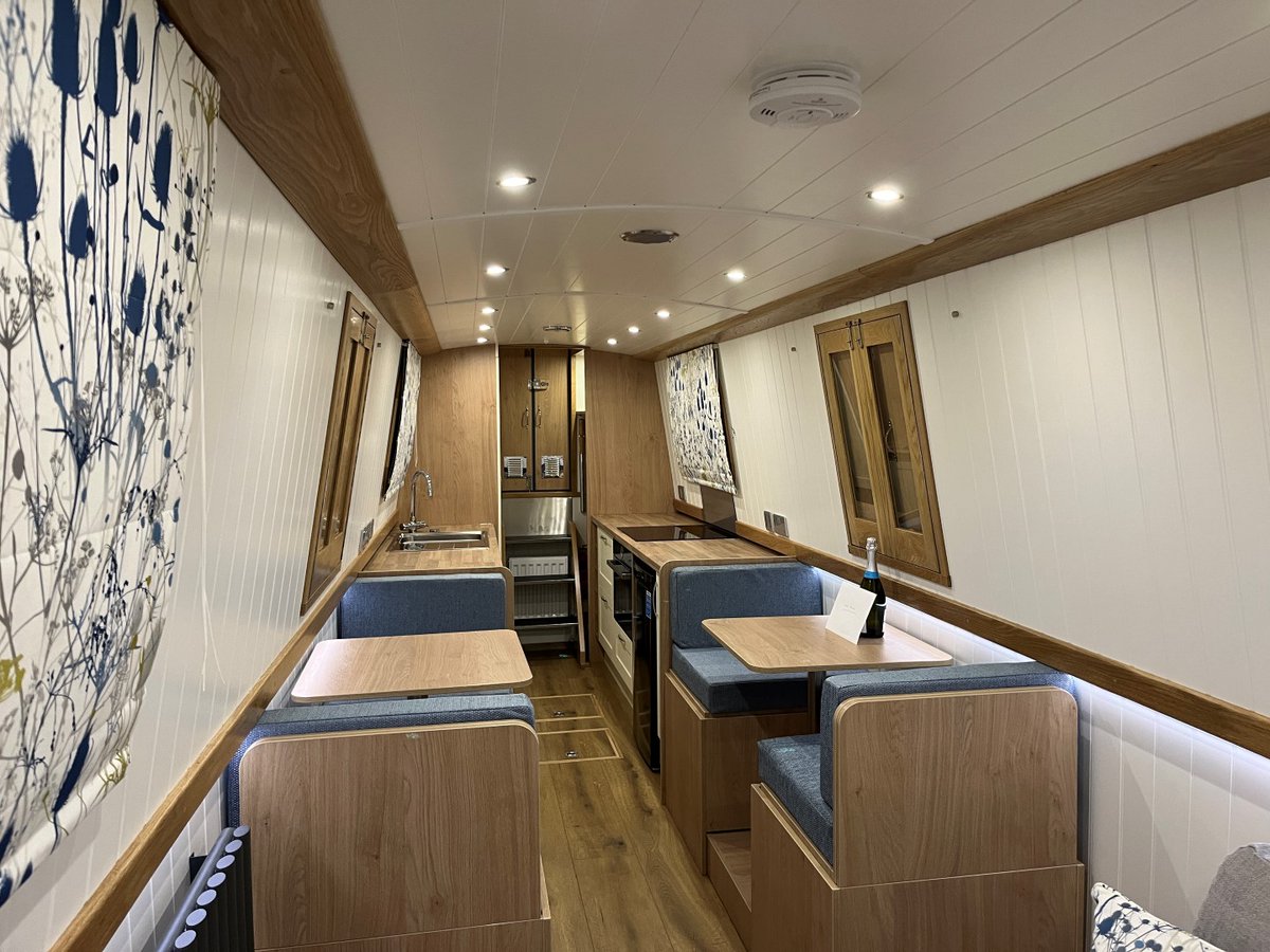 ortomarine's tweet photo. With the name ‘Felicity’, it’s clear to see that the new owners are certainly looking for ‘The Good Life’! 🥰
As always, let us know your thoughts!
#boatswithtech #parallelhybrid #narrowboats #canal #interior #boatinterior #narrowboatlife #interiordesign #lifeonthewater https://t.co/jycnwIFqHM