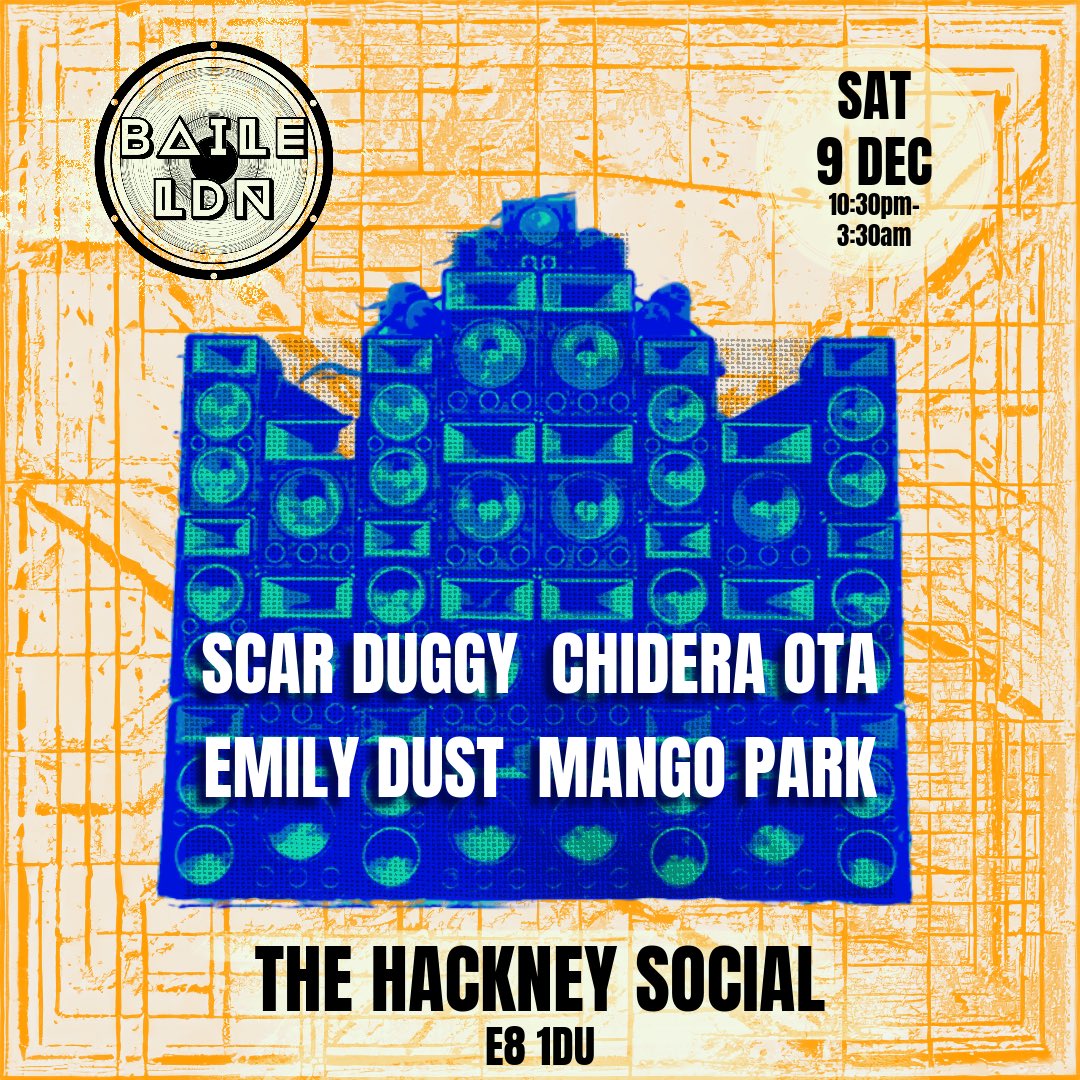 It’s been a long time coming! <a href="/BaileLDN/">BaileLDN</a> is BACK tomorrow night and there are a few tickets left!

<a href="/scarduggy/">Scar duggy</a> 
<a href="/chidera_ota/">Dr Chidera Ota</a> 
<a href="/DJMangoPark/">Mango Park</a> 
<a href="/kioapaloo/">Kio Apaloo</a> 
Limecrate

And myself!

Last party of the year and I can’t wait!

ra.co/events/1809580
