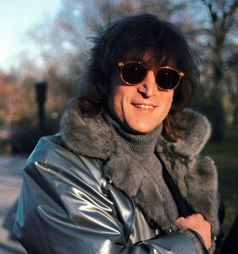 The one and only John Lennon. Watching the Wheels