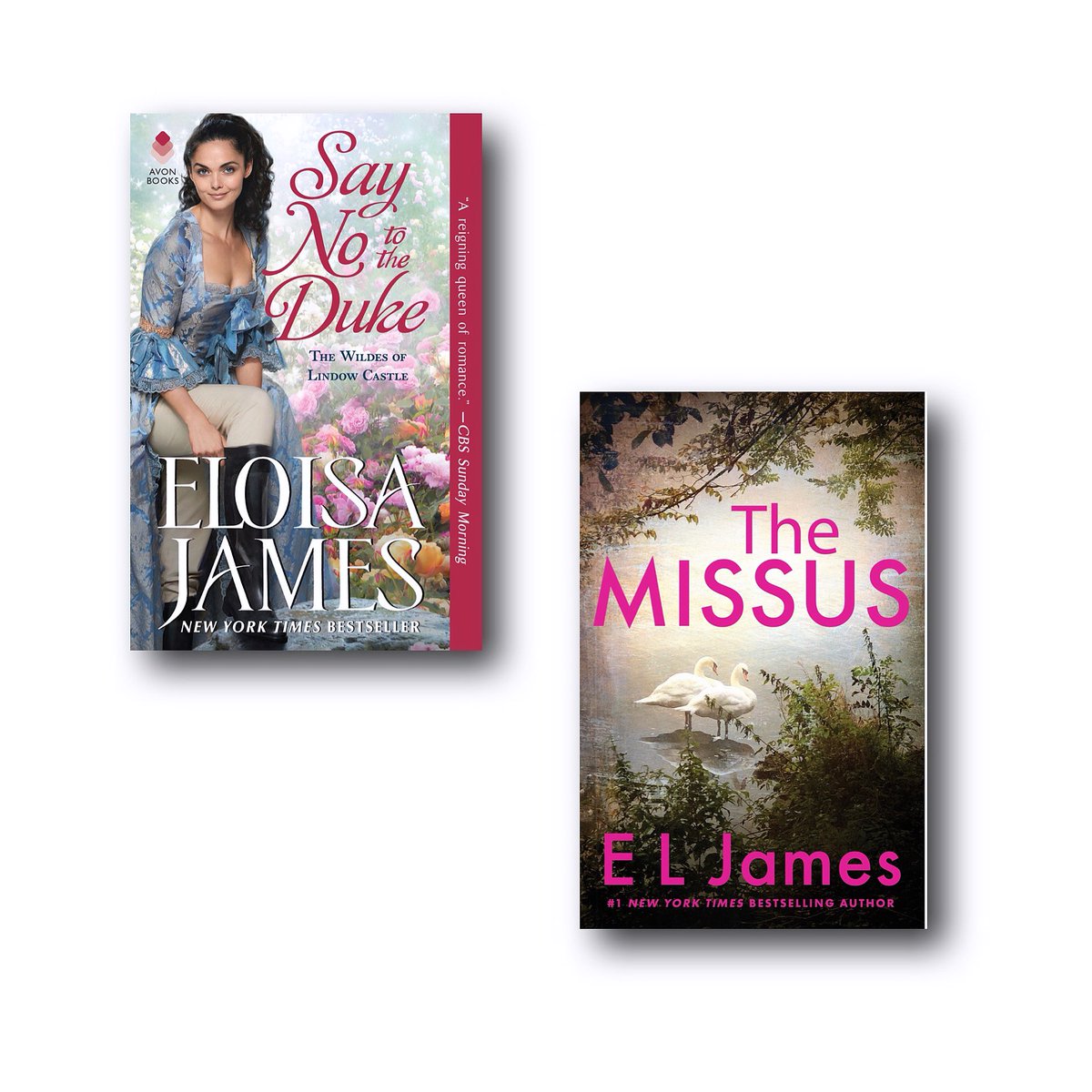 Stefanie Graham (@authorstefanieg) on Twitter photo @authorstefanieg is revisiting some old #author friends. You have to #read to be able to #write well. #Reading these two books by #authors: <a href="/E_L_James/">E L James 💙</a> & #eloisajames.
#BookLover #Romance #RomanceReader #RomanceBooks #ContemporaryRomance #Goodreads #TBR #tbrpile @authorstefanieg is revisiting some old #author friends. You have to #read to be able to #write well. #Reading these two books by #authors: <a href="/E_L_James/">E L James 💙</a> & #eloisajames.
#BookLover #Romance #RomanceReader #RomanceBooks #ContemporaryRomance #Goodreads #TBR #tbrpile