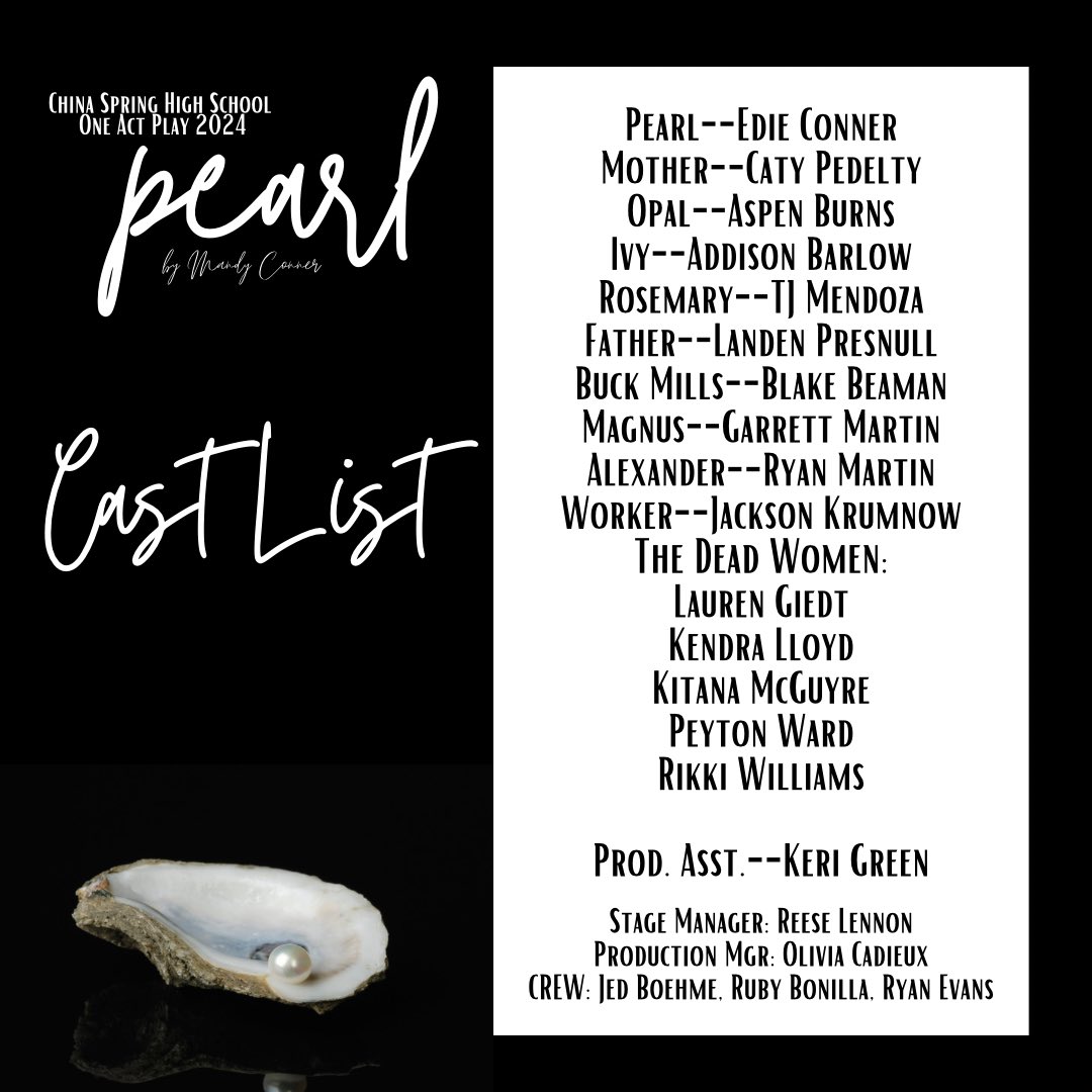 Excited to get this Pearl rolling! #uiloap #nogritnopearl #goodvibes <a href="/chinaspringisd/">China Spring ISD</a>