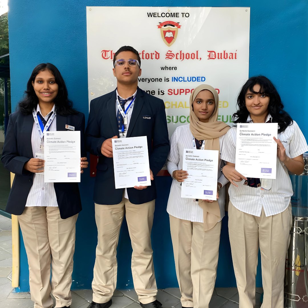 The Oxford School students had the unique opportunity to step into the shoes of climate negotiators at the COP28 Simulation Event hosted by the British Council in Dubai! 🤝🌐 
#LEAMSEducation #EcoLeaders #COP28Simulation #ClimateAction #OxfordSchool #SustainableFuture