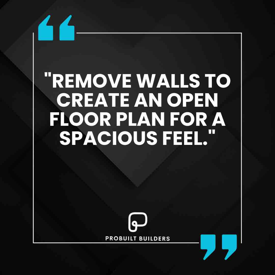 ProBuiltBuilder's tweet image. Transform your space with ProBuilt builders – experts in crafting open floor plans that elevate functionality and embrace modern living.