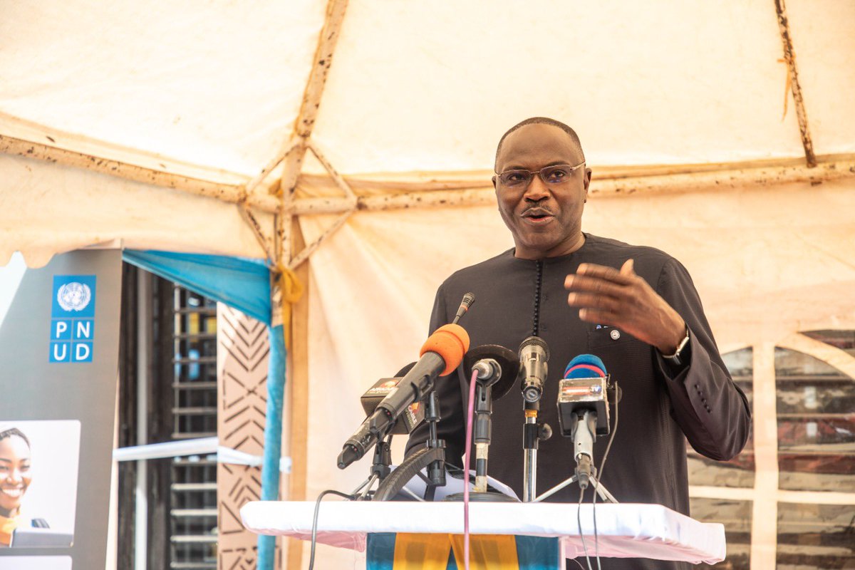 Inauguration avec Ministre Enseignt. Sup. &amp; Rech. Scientif. <a href="/GouvernementM/">Gouvernement du MALI</a> du Centre Innovations #Tomboctou UNIPOD érigé à l’Ecole Nationale des Ingénieurs Mali <a href="/PNUDMALI/">PNUD MALI</a>. Centre est 1 des 13 en Afrique du <a href="/UNDPAfrica/">UNDP Africa</a> pour transformer universités africaines en espace d’innovation