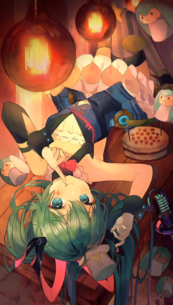 初音ミク「祝福を! #いいミクの日 #初音ミク 」|たなぬきのイラスト