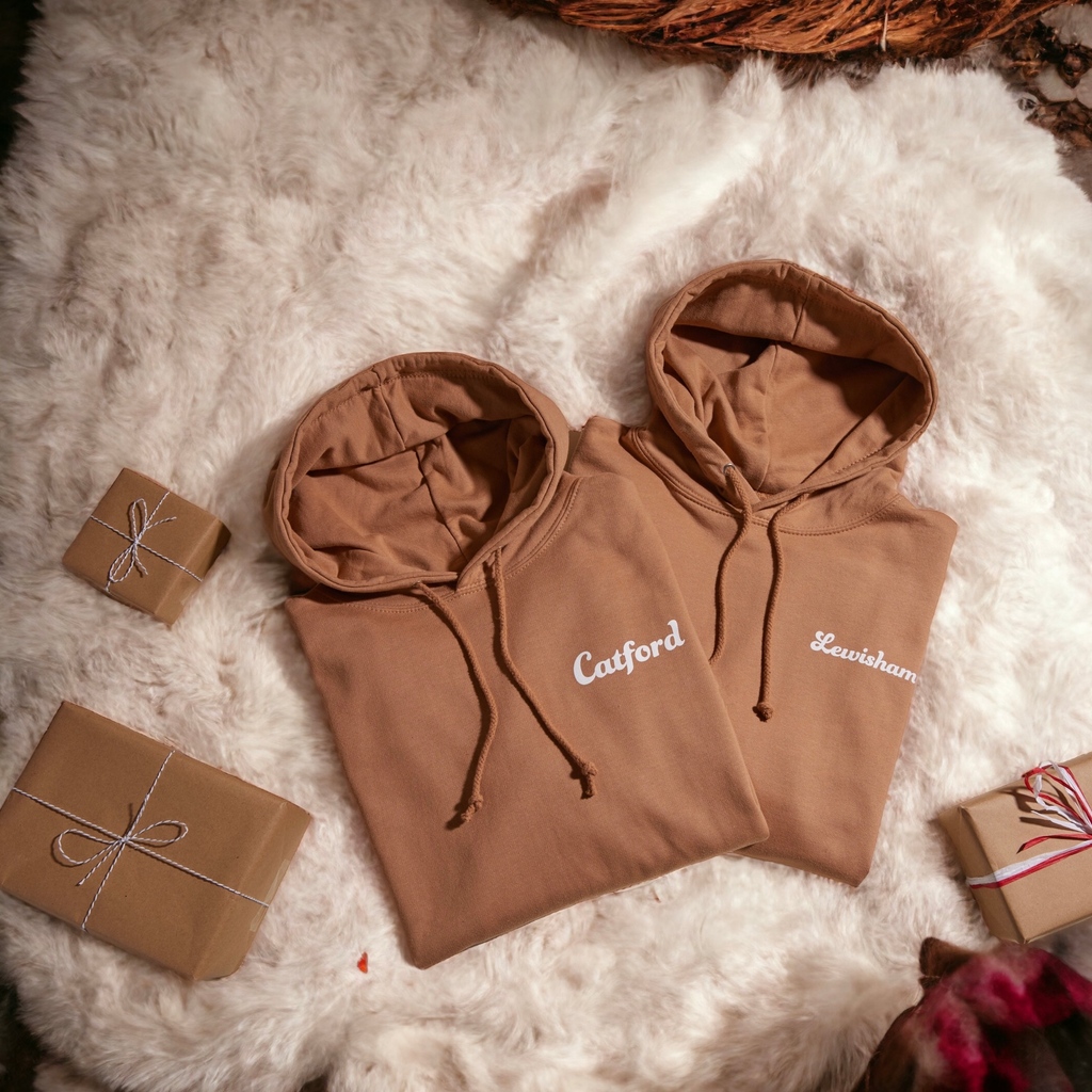 Introducing a subtle twist to our timeless hoodie 💙

Available for both the Catford and Lewisham design, they cater to mixed allegiances or couples looking to represent their local areas. Stay warm and stylish with these perfect garments this winter!