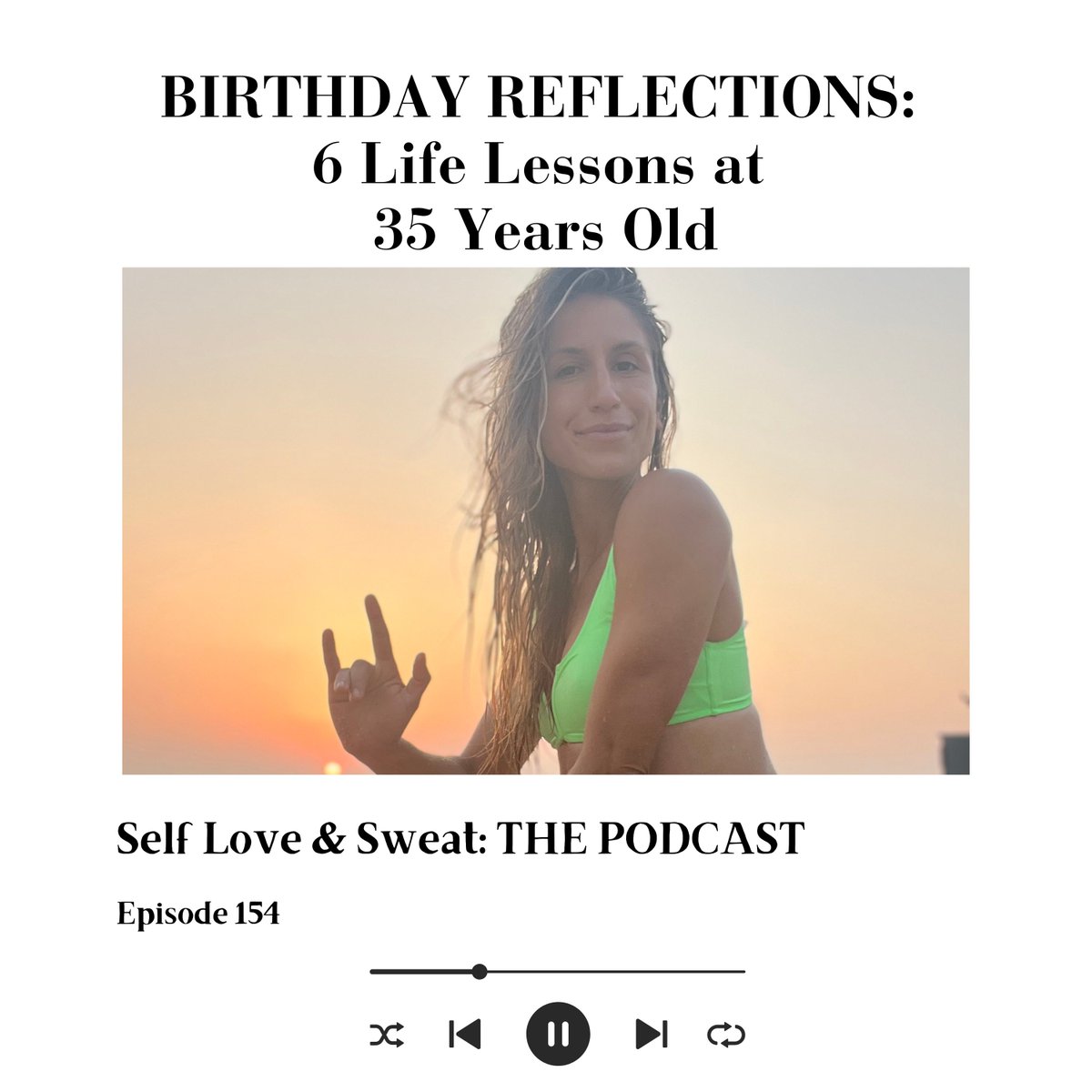 🎧6 Life Lessons from 35 Years of Life: selflovesweatthepodcast.buzzsprout.com/957238/1410103…