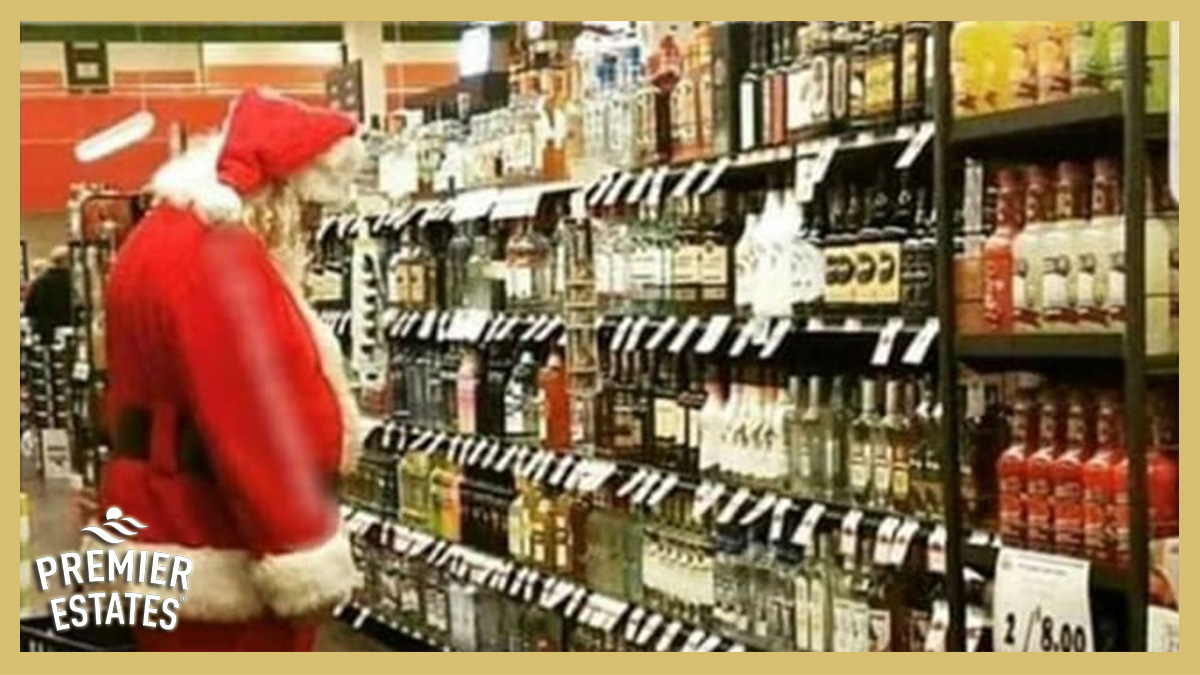 It looks like Santa got your letter. 😂🍾🎅