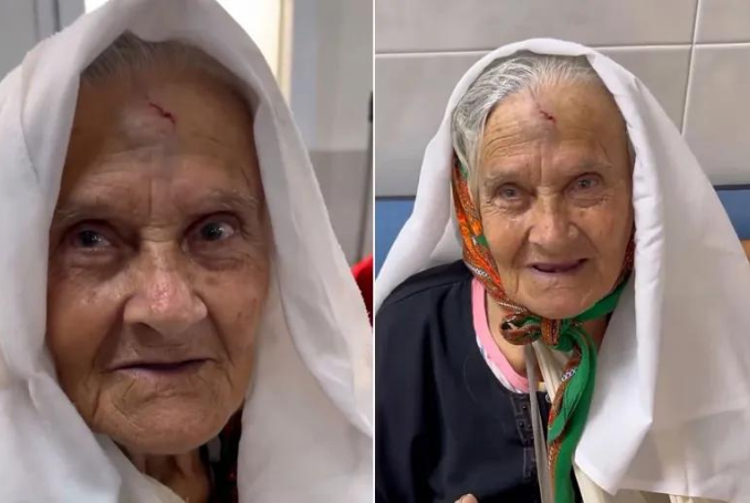 An elderly Palestinian woman, who had gone viral for saying that she was “older than Israel” in a video circulating online, was killed by an Israeli sniper. palestinechronicle.com/older-than-isr…