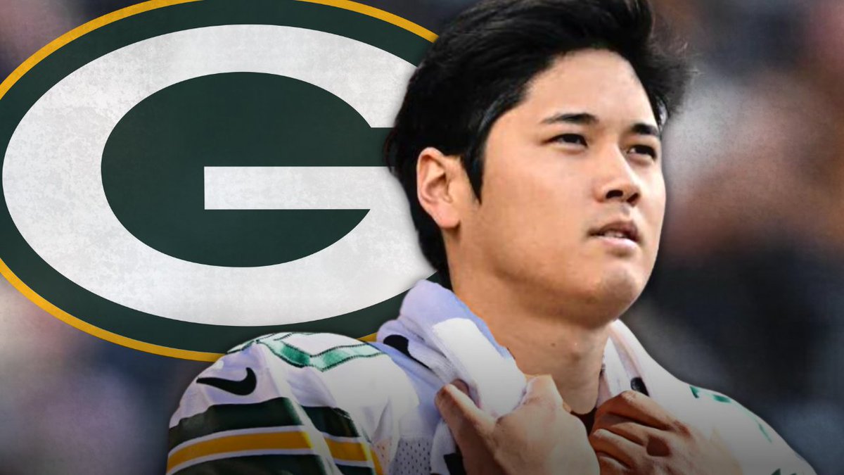 cheeseheadtv's tweet photo. #Packers are set to land veteran Shohei Ohtani https://t.co/ejIwZTy7aV
