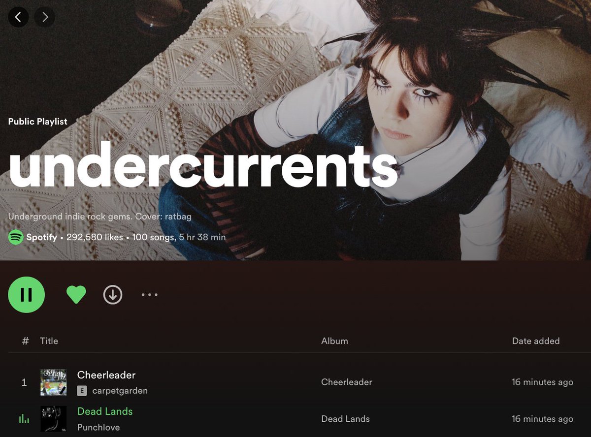 kaninerecords's tweet photo. #NowPlaying️ #Undercurrents @spotify w/@punchlovemusic #DeadLands ☠️
https://t.co/fRYSspJPZu https://t.co/uJvbJ7wxNA