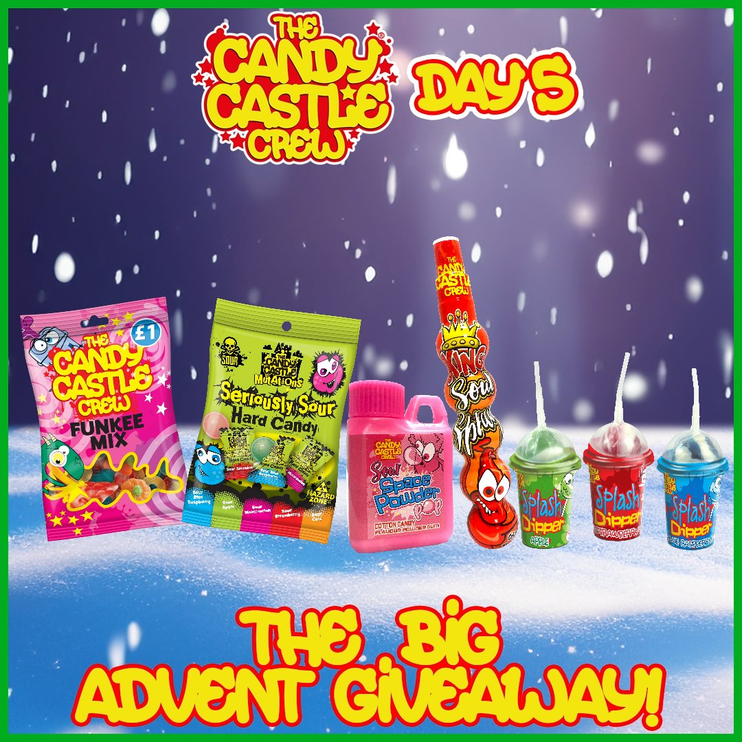 Day 5: Today’s Sweet Treat Reveal! 🍫

It's Day 5 of our sweet journey! Today's treat is our Splash Dipper. Don’t forget to like, share, and swipe to see the growing collection you could win! 🎄

#TheCandyCastleCrew #Advent #Giveaway

Follow Us: instagram.com/candycastlecre…