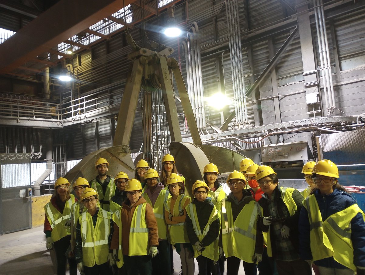 Members of the Longfellow Eco-Action Teams attended the Covanta Waste-to-Energy Facility in Lorton, VA to learn where waste goes after it leaves our school and to begin brainstorming ways to decrease our community’s environmental footprint.