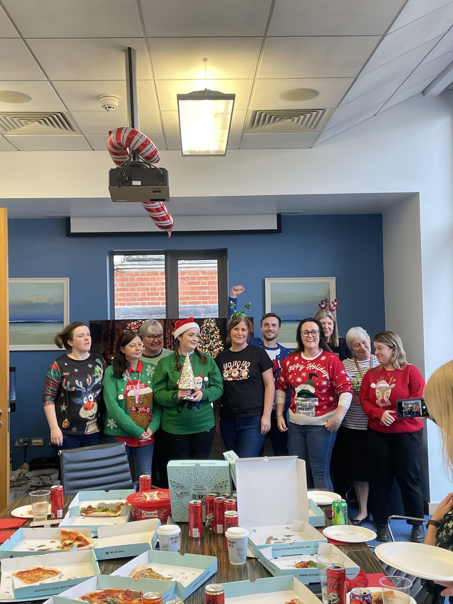 Another joyous and successful #ChristmasJumperDay <a href="/OReillyStewart/">O'Reilly Stewart Solicitors</a> - well done to all our colleagues for their magnificent efforts at turning the office into a winter wonderland! Special congrats to our Private Client team for their success in the inter-floor decorating contest!