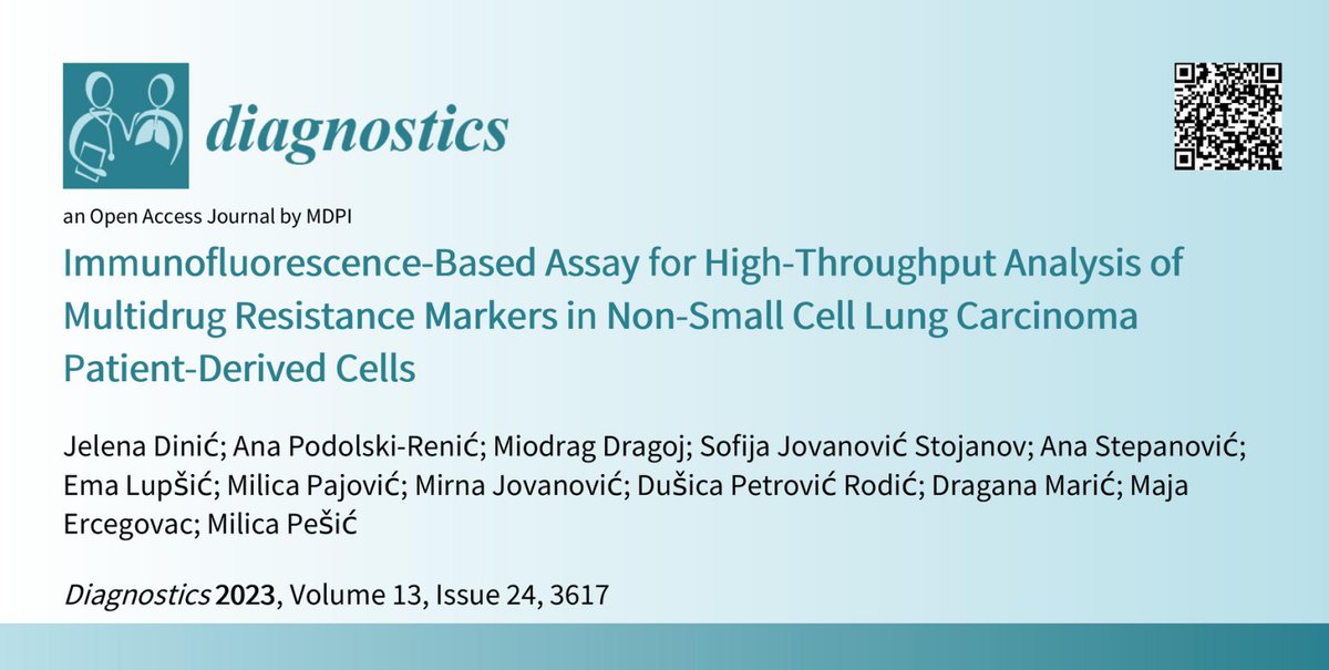 Targeted2022's tweet photo. 📢Exciting News!
Our team is thrilled to announce the publication of our first scientific paper within the TargetedResponse project! 🥳
#fondzanauku #TargetedResponse #programideje #IBISS #MFUB #targetedtherapy #cancer https://t.co/3rYAVXdZ4q