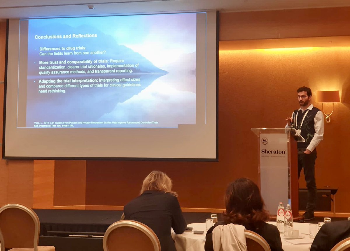 David Hohenschurz (@davidhosch) on Twitter photo Had a fantastic time presenting at European Conference of Pain Trials #SOPATE2023 in Brussels and catching up with <a href="/TimPnin/">Jan Vollert</a> and others. Good to see interest for non pharmacological trials from such a broad audience! Had a fantastic time presenting at European Conference of Pain Trials #SOPATE2023 in Brussels and catching up with <a href="/TimPnin/">Jan Vollert</a> and others. Good to see interest for non pharmacological trials from such a broad audience!