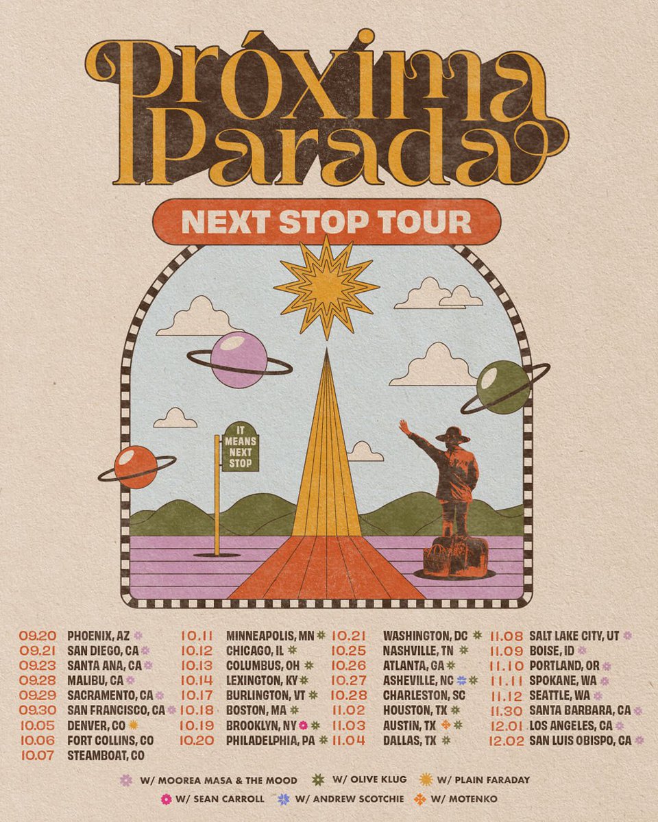 Our US headline tour is officially over!! 🥹😮‍💨 Where should our next stops be??? #proximaparada