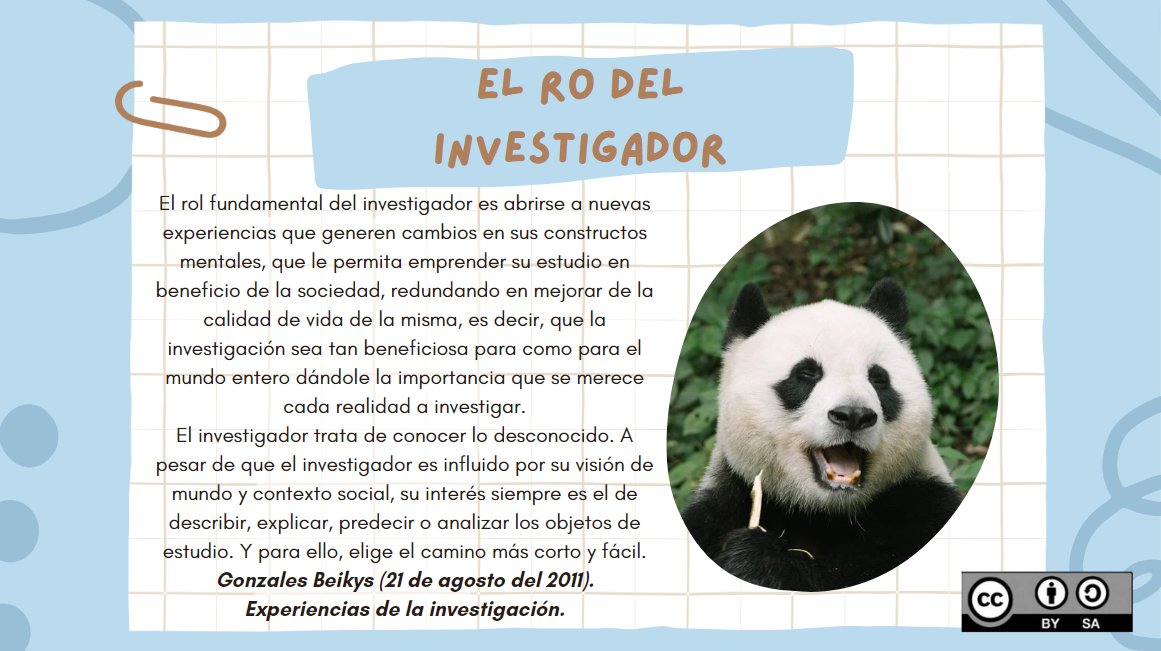 MattAjil4's tweet photo. Investigación científica - Rol del investigador
#PedagogiaDeLasCienciasExperimentales #Investigacion #Investigador #Procesos #Cualidades #Importancia #educacion @jorgearmi20 @experimenutmach @paute20485 @MarcoIndacoche2 https://t.co/xXXgmL8N2b