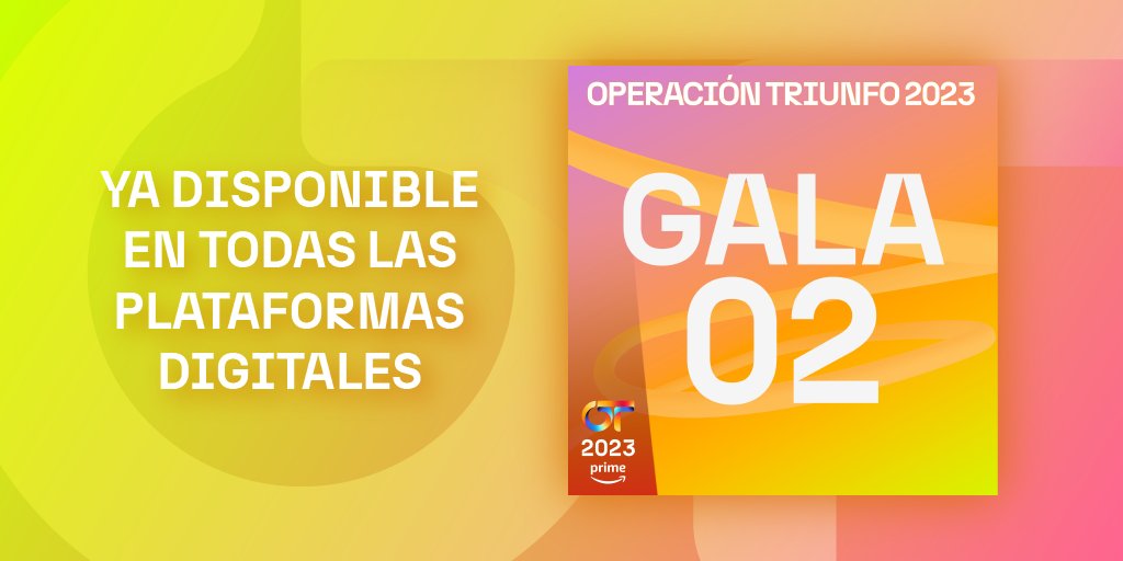 Operación Triunfo on X: 🤩 Tenéis DISPONIBLE el DISCO de la #OTGala2 aquí  👉🏻  💿💙🎶 #OTDirecto8D  /  X