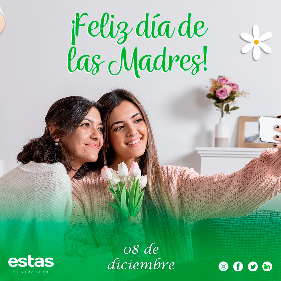Con cada abrazo tuyo, nos das fuerza. Con cada sonrisa, nos llenas de alegría. Eres nuestra fuente de amor infinito, nuestro refugio seguro en cualquier momento. 👩👧👦

¡De parte de la familia Estascontratado te deseamos Feliz día de la madre! 👏