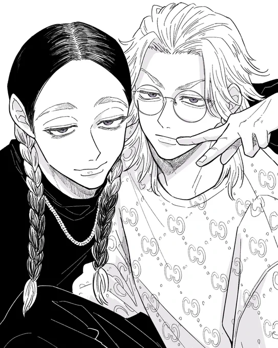 久々に兄弟のらくがき 