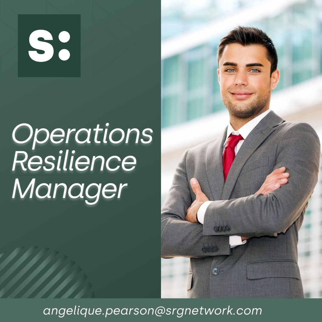 Operations Resilience Manager - Regulated role - Candidates must have a broad range of experience including dealing with all third parties - Salary £Excellent DOE CVs to angelique.pearson@srgnetwork.com #jobsearch #jobalert #jobvacancy #jobhiring #jobseekers #gibraltar