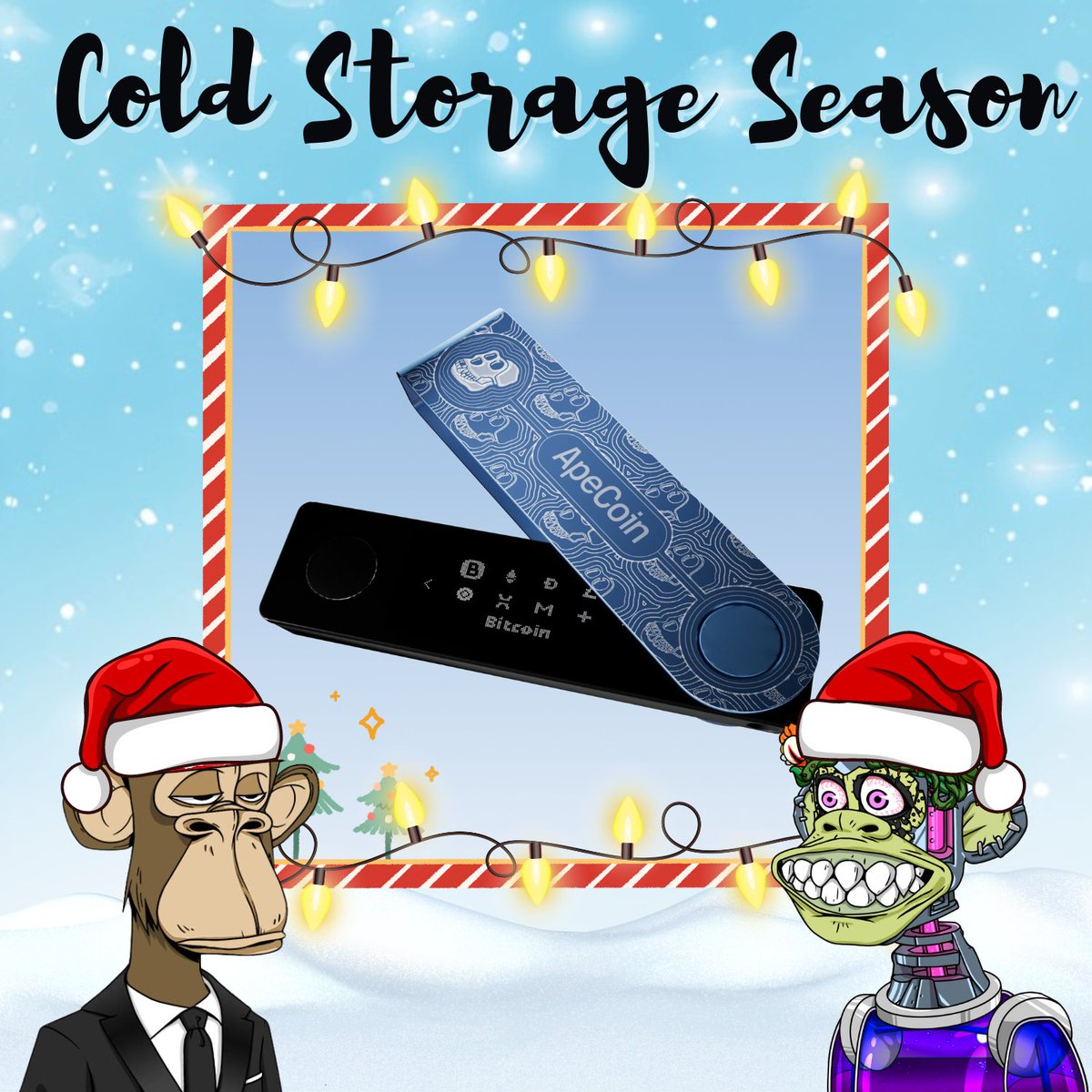 TIME FOR A HOLIDAY SEASON GIVEAWAY 🎁

One of our biggest shortcomings as a DAO is the lack of BAYC/MAYC holders taking our classes.

We've seen four BAYCs lost to scams in the last couple weeks, and those are only the ones we know about. None of those holders even knew we