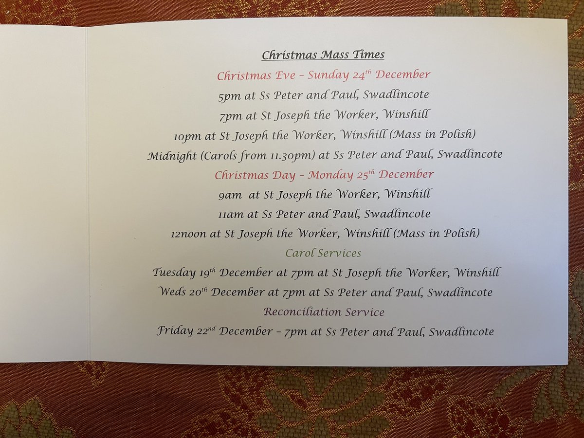Our Lady of the Angels, Mercia (@oloa_mercia) on Twitter photo Parish Christmas cards designed by pupils from <a href="/HolyRosaryCVA/">Holy Rosary CVA</a> and <a href="/StEdwardsSwad/">St Edward's Catholic Academy</a> have arrived. To be distributed in the parish this weekend and to all school pupils next week. Parish Christmas cards designed by pupils from <a href="/HolyRosaryCVA/">Holy Rosary CVA</a> and <a href="/StEdwardsSwad/">St Edward's Catholic Academy</a> have arrived. To be distributed in the parish this weekend and to all school pupils next week.