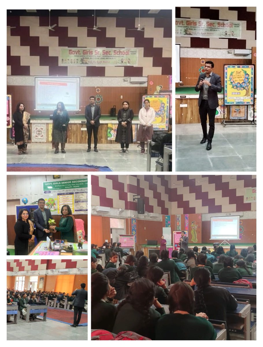 "Break the vicious cycle of disease and malnutrition"

Today a session on "Food safety for good health &amp; well-being" for students by Mr. Akhilesh Gupta (AD, #FSSAI) was organized @ggsssmbpv1 in line with #SDG3 #malnutrition
 <a href="/Dir_Education/">DIRECTORATE OF EDUCATION Delhi</a> <a href="/ddesouth/">DOE DELHI DISTRICT SOUTH</a> <a href="/fssaiindia/">FSSAI</a> <a href="/ashokktyagi1/">Dr Ashok Tyagi</a>
