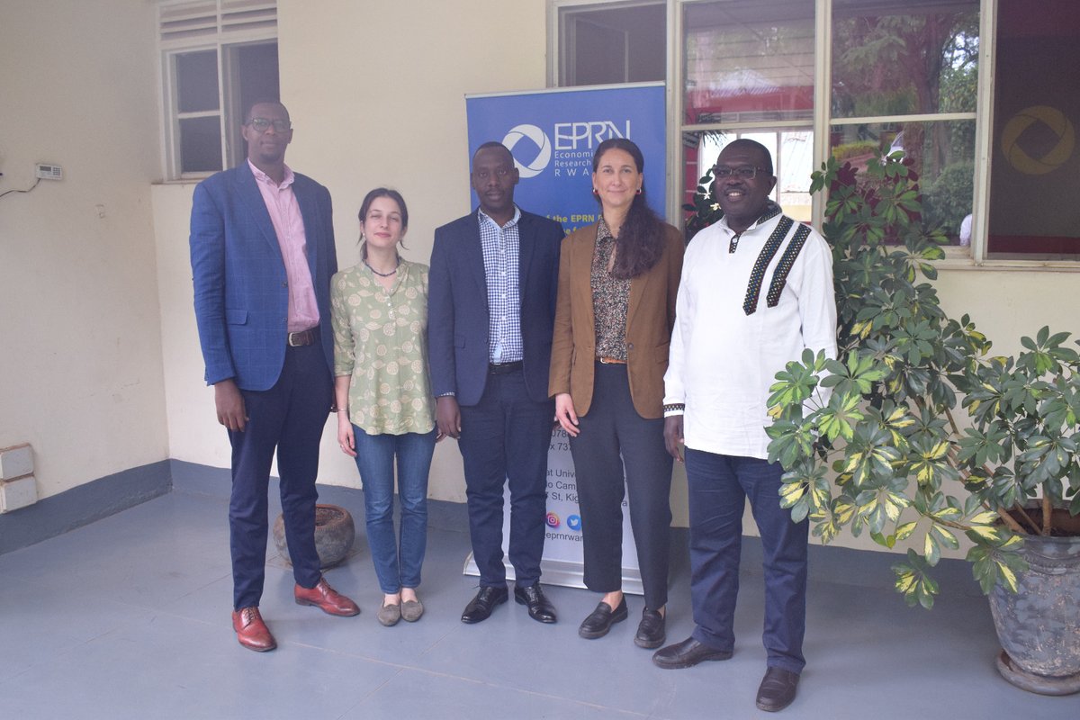 Representatives of the <a href="/ICTDTax/">International Centre for Tax and Development</a>  visited #EPRNRwanda to discuss on potential partnerships in areas related to research and policy dialogues on Tax.