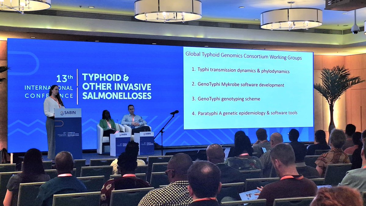 msmicrobiocode's tweet image. Had a wonderful few days in Kigali discussing #Typhoid, #Paratyphoid, and @TyphiNET. Thanks for a great conference! #TakeOnTyphoid #Typhoid2023