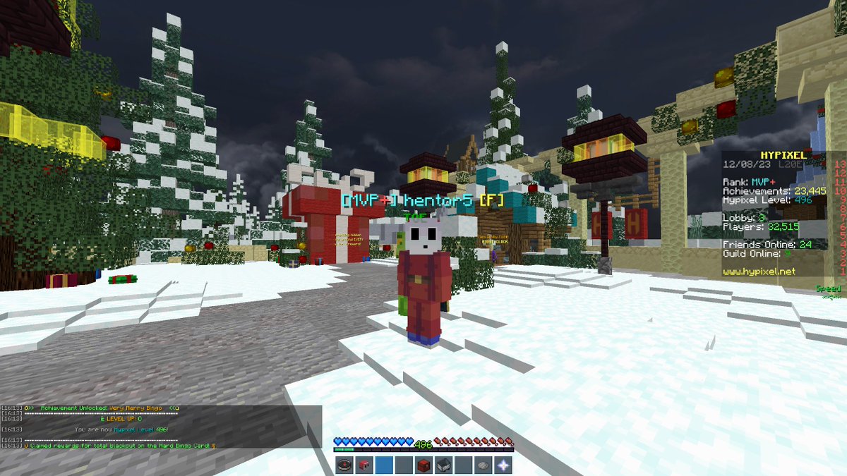 Holiday Bingo 100% / 100% / 100%