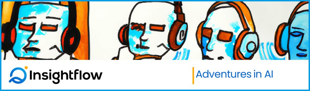 Insightflow1's tweet photo. The latest podcast from Adventures in AI: "Transforming Training with Gen AI: Unlock Personalised Development for Your Teams!"

Our latest podcast explores the ground-breaking impact of Gen AI on training and developing your teams.

https://t.co/xU6xX5LJl1 https://t.co/GGrrSVb1aL