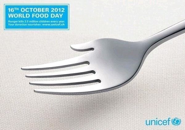 Dünya Gıda Günü tanıtım afişi. Etkileyici. #WorldFoodDay