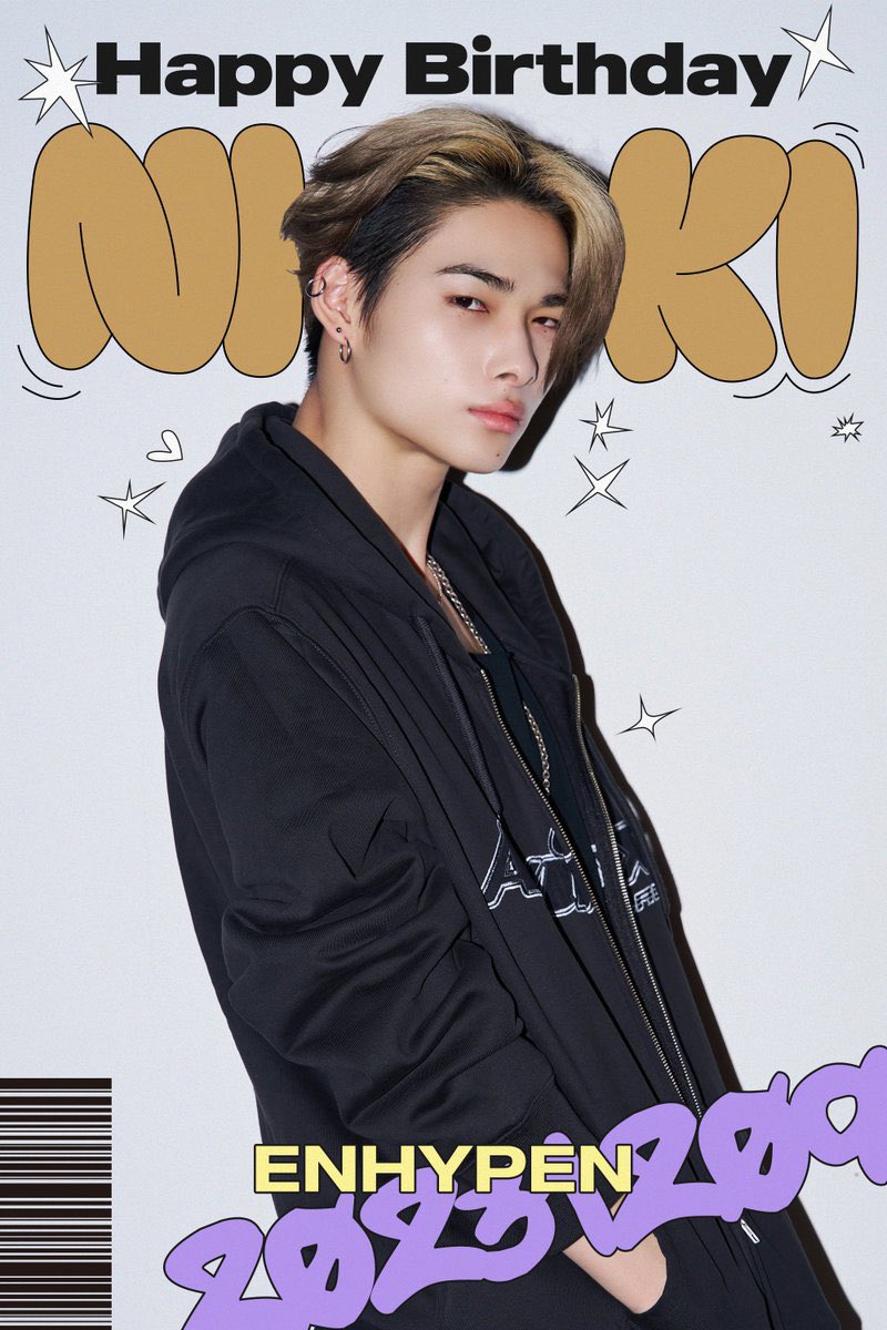 ENHYPEN★NIKI ニキ ENHYPEN OFFICIAL] 💛 Happy Birthday NI-KI 💛 #HAPPY_NI_KI_DAY