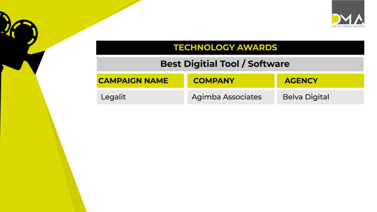 DMAs_Fest's tweet image. We're thrilled to announce the shortlisted agencies for the Best Digital Tool / Software award at the Digital Media Awards!
Belva Digital: Legalit by Agimba Associates
#digitalmediaawards #innovation #softwaretechnology #awards