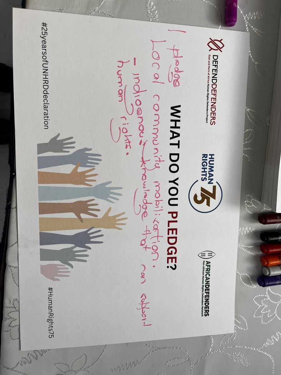 hbamwerinde's tweet photo. At the International Human Rights Defenders Day Celebrations 
#humanrights #HumanRightsDefenders https://t.co/reCCSSOSeW