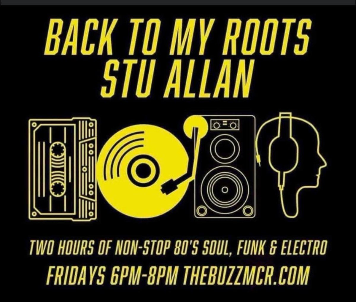 Listen to Stu’s BTMR show from 6pm tonight on The Buzz!