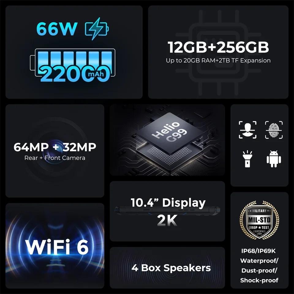 Anviexpreecom's tweet image. #Aliexpress #pctablet #onlineshopping
 | [World premiere]Fossibot DT2 New Original 10.4inch 4G Rugged Tablet 20GB+256GB Android 13 PC Tablets 22000mAh Dual SIM Card Wifi
s.click.aliexpress.com/e/_mPU5es8