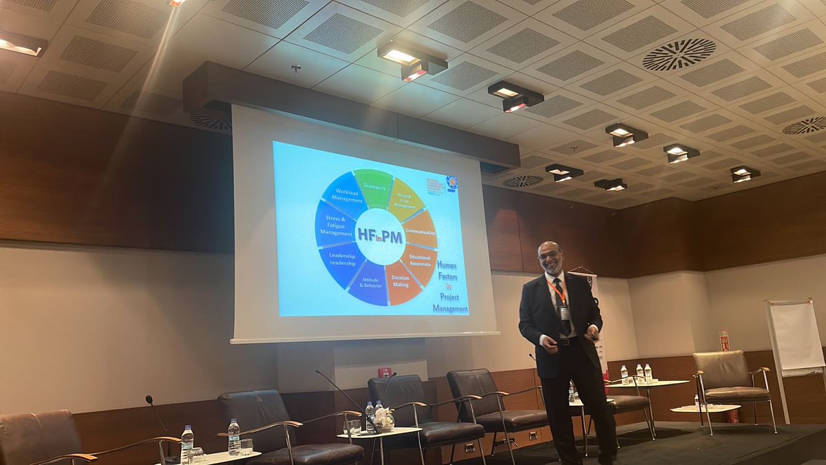 It was an honor to participate as a speaker in Strategic Enablement &amp; Realization through the 5P’s (SERP) Conference in Istanbul 2023,
The presentation was on (Human Factors in Project Management).