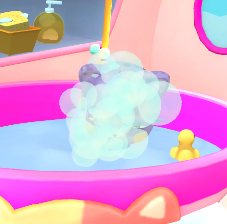 tales_nft_'s tweet photo. At #MocossiPlanet my #ITO2ingame always appreciate a good scrub. #pettinggame #Mocossi https://t.co/oaisbbgDBF